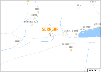 map of Soragar