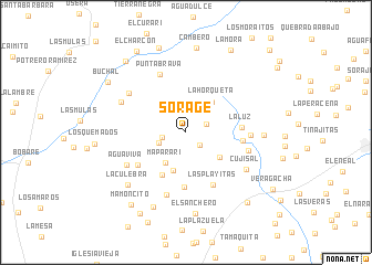 map of Sorage