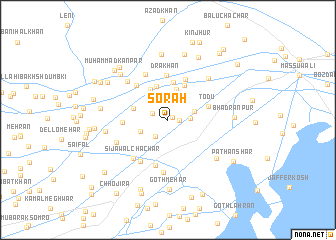 map of Sorāh