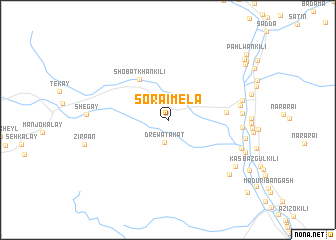 map of Sorai Mela