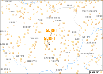 map of Sorai