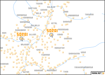 map of Sorai