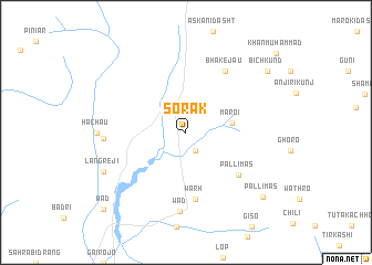 map of Sorak