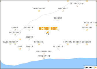 map of Soramena