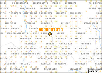 map of Soranatota