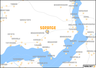 map of Sorange