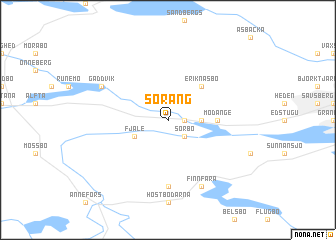 map of Söräng