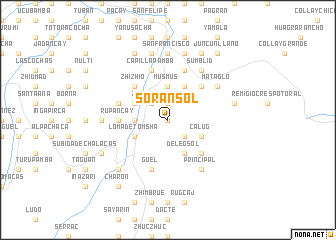 map of Soransol