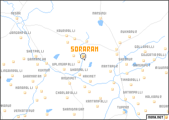 map of Sorāram