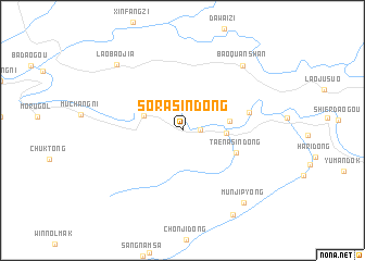 map of Sorasin-dong
