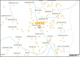 map of Soras