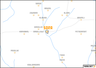 map of Sora