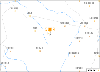 map of Sora