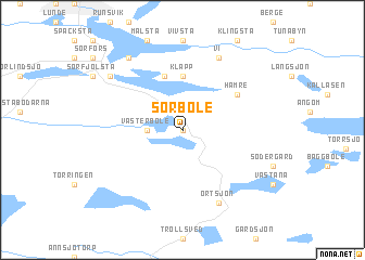 map of Sörböle