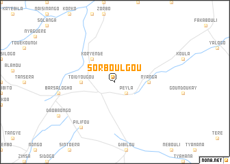 map of Sorboulgou