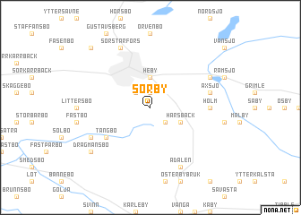 map of Sörby