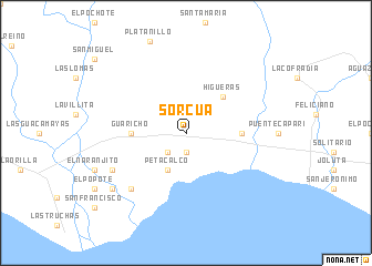 map of Sorcua