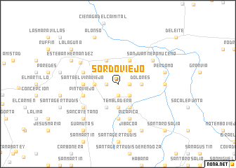 map of Sordo Viejo