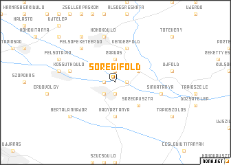 map of Sőregiföld