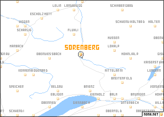 map of Sörenberg