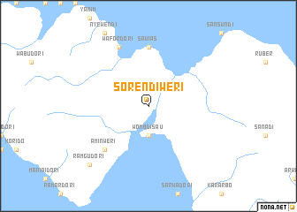 map of Sorendiweri