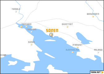 map of Sören