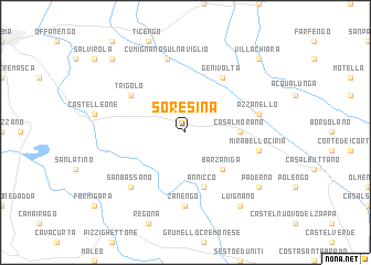 map of Soresina