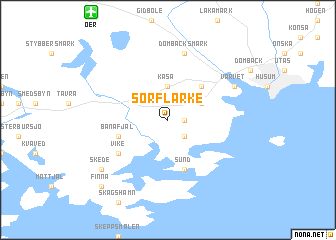map of Sörflärke