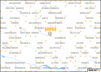 map of Sorge