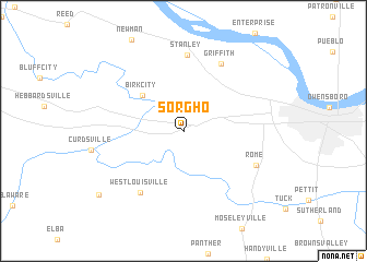 map of Sorgho