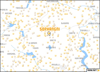 map of Sŏrhang-ni