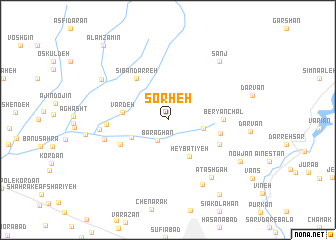 map of Sorheh