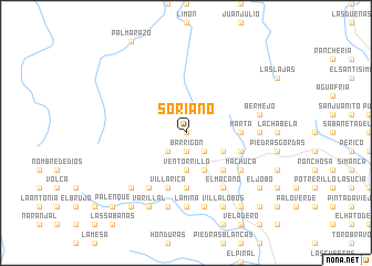 map of Soriano