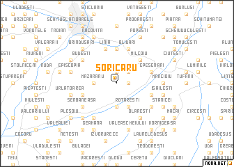 map of Şoricaru