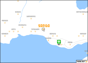 map of Sorido