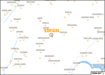 map of Sŏri-gol