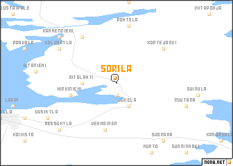 map of Sorila