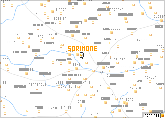 map of Sorimone