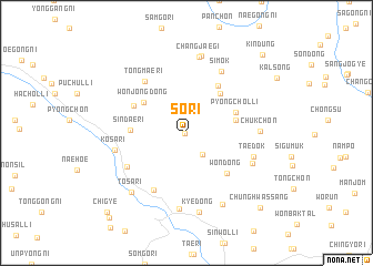 map of Sŏ-ri