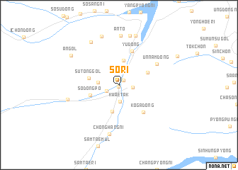 map of Sŏ-ri