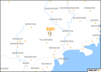 map of Sŏ-ri