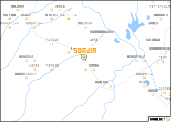 map of Sorjin