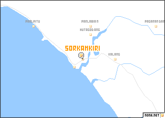 map of Sorkam-kiri