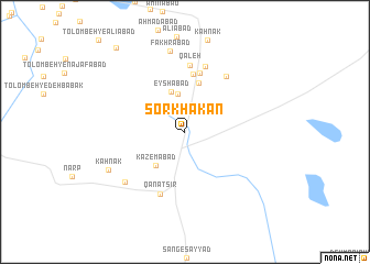 map of Sorkhakān
