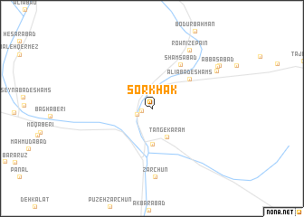 map of Sorkhak