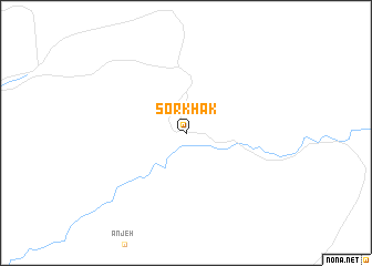 map of Sorkhak