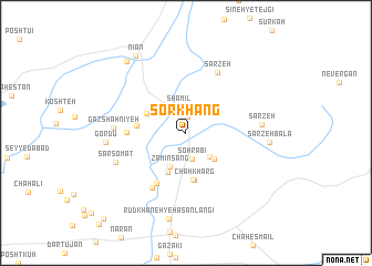 map of Sorkhang