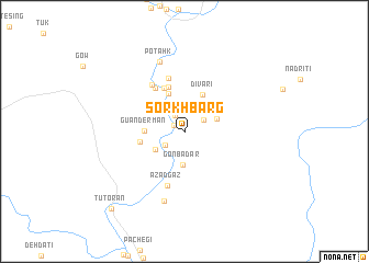 map of Sorkh Barg