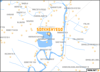 map of Sorkheh-ye Do