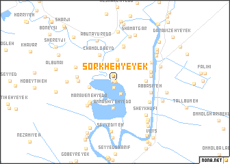 map of Sorkheh-ye Yek